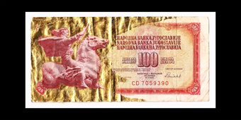 100 Dinar Schutzgeld in Gold