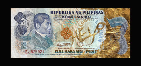 2 Philippinische Peso zur Taifun Hilfe 2013