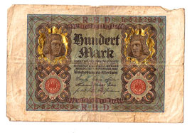 100 Reichsmark Schutzgeld 1920